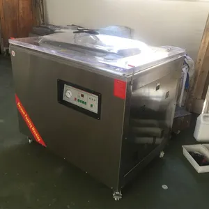 Máquina seladora de alimentos à vácuo, DZ-900/2e modelo grande, câmara única, seladora de alimentos à vácuo