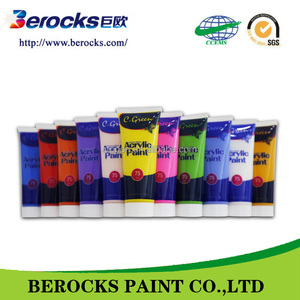 <span class=keywords><strong>Color</strong></span>é et conception de l'étiquette privée opaque Non toxique peinture au doigt pour bébés - Product Image 1