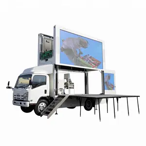 ISUZU 4 screen led advertising truck for road show