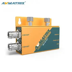 AVMATRIX USB HDMI SDI CONVERTER dengan Passthrough untuk 1080P 720P NTSC PAL