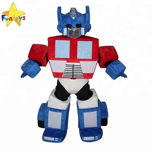 Costume da Mascotte Robot Cartoon Funtoys, Travestimento <span class=keywords><strong>Cosplay</strong></span> <span class=keywords><strong>Anime</strong></span> per Feste a Tema - Product Image 1