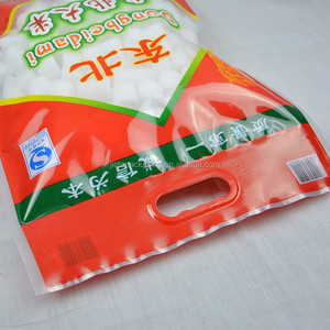 कस्टम नायलॉन सामग्री संकर चावल, बीज पैच संभाल पैकेजिंग पीई बैग, बोरी 5 kg - Product Image 6