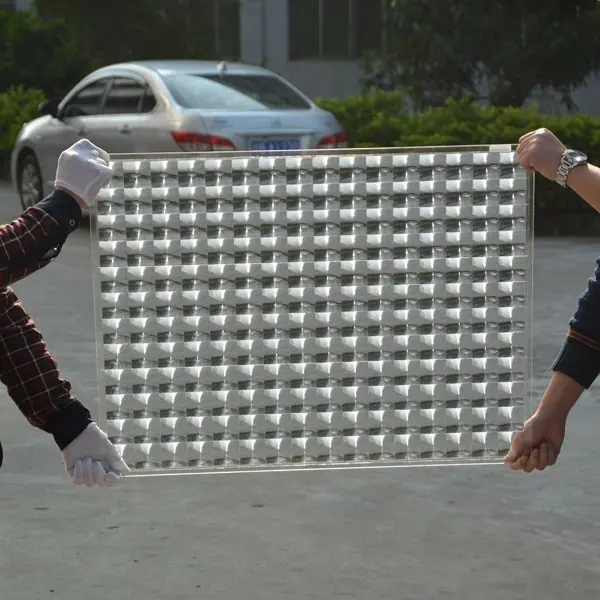 830x630 мм 12x16 массив закаленное стекло материал Солнечная линза Френеля