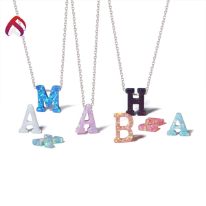 Fábrica al por mayor <span class=keywords><strong>colores</strong></span> letra sintética ópalo - Product Image 2