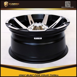 ZUMBO F6337-Black Frente de La Máquina, Conveniente para el Coche 17 "Llantas de Aleación - Product Image 4