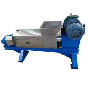 kitchen garbage fruit vegetable screw press machine/squeezing equipment