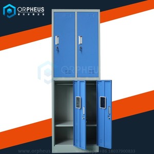 <span class=keywords><strong>Taquilla</strong></span> metálica de dos cuerpos con doble puerta cada uno.4 <span class=keywords><strong>armario</strong></span> - Product Image 4