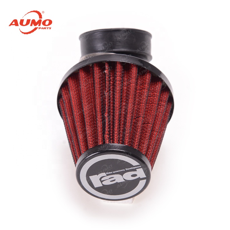 High-Performance Motorcycle Air Filter Cleaner - Blue & Red