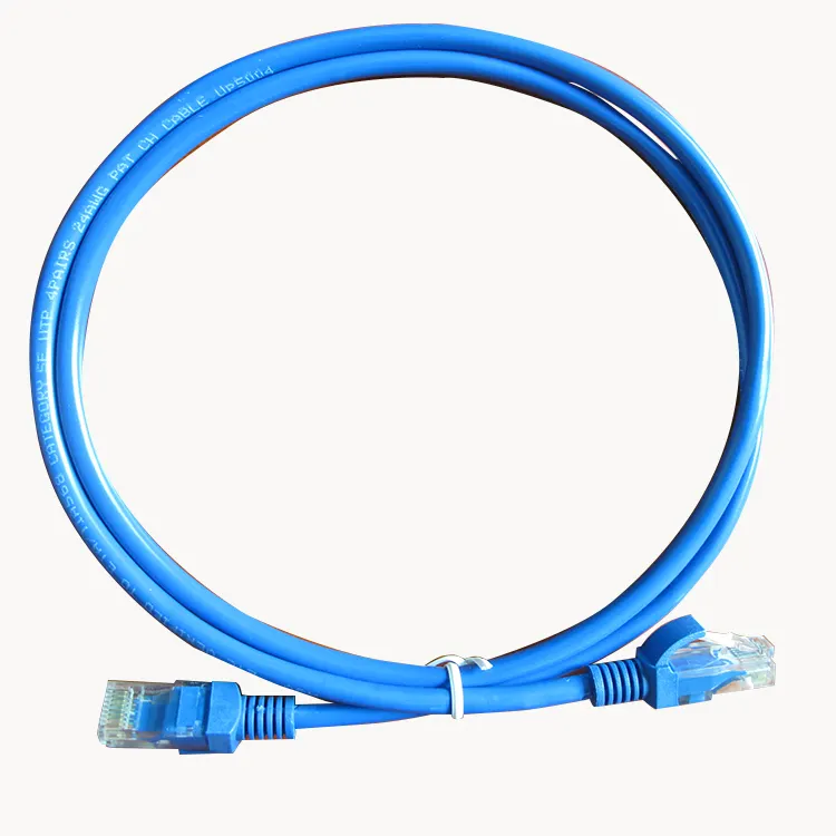 Ethernet UTP CCU/CCA conductor 4 pair Cat 5e patch cord Network Cable cat5e patch cable
