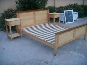 <span class=keywords><strong>Letto</strong></span> Matrimoniale Moderno DISHI con <span class=keywords><strong>Testiera</strong></span> e Doghe in Legno Massello Stile Morbido - Product Image 5