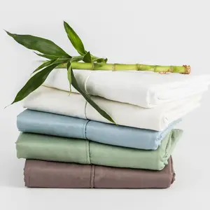 Bamboevezel Textiel Dekbedovertrek Beddengoed Set/Bamboe Lakens Set Groothandel