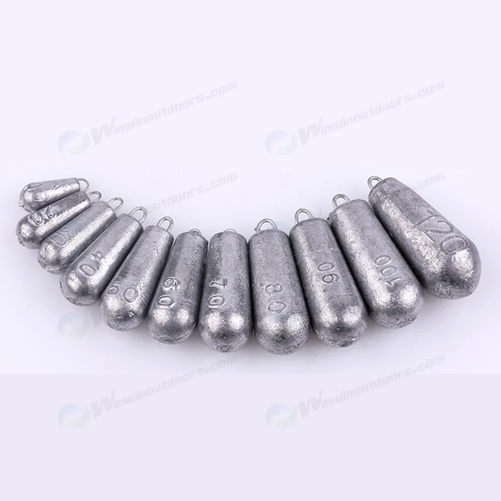 Low price lead weights, lead fishing weights for carp