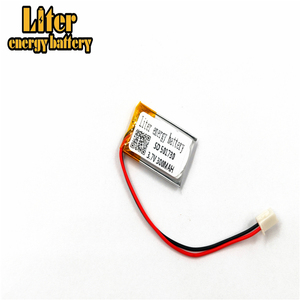 Plug 2.5-2 P 501730 300 mah 3.7 v rechargeable lipo battery li ion polymer battery Solar lithium battery with PCM - Product Image 2
