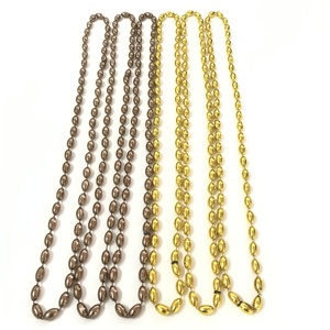 Mini Football Shaped <strong>Mardi</strong> <strong>Gras</strong> Sport <strong>Beads</strong> - Product Image 3