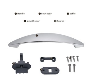 Piezas y accesorios para tiradores de cajón de remolque de caravana y caravana - Product Image 6