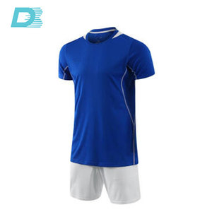 Wholesale blank new design men's yellow blank football jersey - Product Image 4