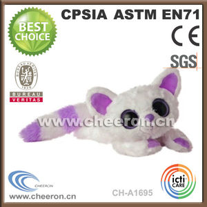 Venta al por mayor excelente precio y <span class=keywords><strong>super</strong></span> divertido de la felpa juguetes <span class=keywords><strong>zorro</strong></span> con beady ojos - Product Image 1