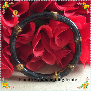 Wholesale Fashion Jewelry Bamboo Bangle, Bamboo Bracelet, Cheap Bambo <strong>Circle</strong> <strong>Ring</strong> - Product Image 3