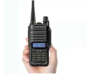 Baofeng — walkie-talkie le plus puissant, type portatif, uv 9r plus 5w, radio à 2 voies, haute puissance
