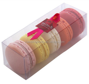 Mẫu Miễn Phí Macaron Bao Bì Nhựa Tùy Chỉnh Macaron Bao Bì Rõ Ràng Hộp Nhựa - Product Image 2