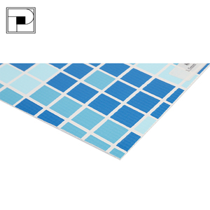 Precio de fábrica empotrada superficie anti-UV PVC espesor 1,5mm mosaico de la piscina de natación - Product Image 2