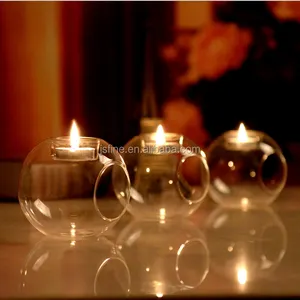 Giá Đỡ Nến Tealight Quả Cầu Thủy Tinh Borosilicate