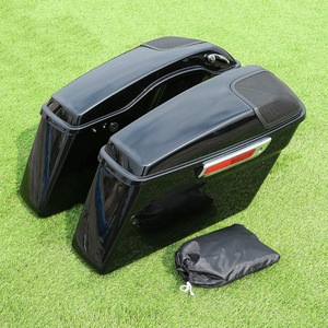 Sacoches rigides XINMATUO XF111529-<span class=keywords><strong>03</strong></span>-A avec couvercles de haut-parleurs 5X7 "pour Harley Touring Road King 2014-2020 - Product Image 2