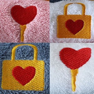 En gros fantaisie multicolore 35*35 petite serviette éponge avec logo broderie personnalisée - Product Image 6