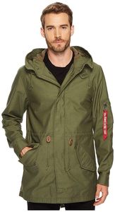 Chaqueta de invierno para <span class=keywords><strong>hombre</strong></span> verde oliva, <span class=keywords><strong>parka</strong></span> de cola de pescado verde <span class=keywords><strong>militar</strong></span>, <span class=keywords><strong>parka</strong></span> de cola de pescado para <span class=keywords><strong>hombre</strong></span> verde - Product Image 5