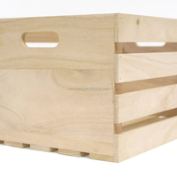 Paulownia Luxe Grote Houten Opbergdoos Voor Fruitgroenten