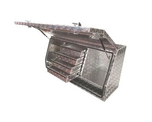 Su geçirmez alüminyum kamyonet gölgelik göğüs kutusu Ute kamyon alet kutuları imalatı - Product Image 5