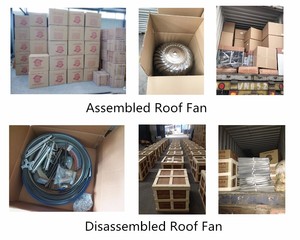 Ventilator nicht elektrisch kein Strom Dach ventilator selbst angetriebener Ventilator - Product Image 3