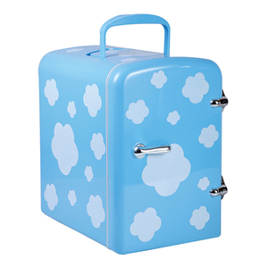 Couleur bleu rouge voiture Portable <span class=keywords><strong>4L</strong></span> Mini <span class=keywords><strong>frigo</strong></span> 12V - Product Image 2