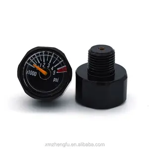 19 Mm Tekanan Tinggi Mini Air Pressure Gauge Alat Ukur Tekanan Air