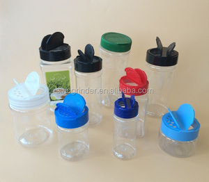 PET pot 275 ml en plastique contenant des épices avec papillon cap/poivre shaker - Product Image 5