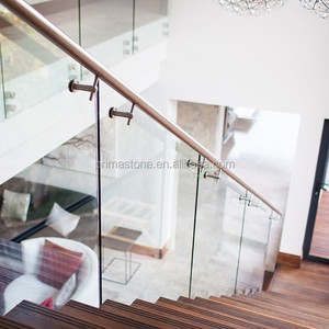 De Seguridad moderno de vidrio sin marco de barandas <span class=keywords><strong>para</strong></span> escaleras de vidrio balaustradas Detalles - Product Image 4