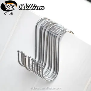 metal hooks Simple stainless steel heavy duty hanging s hooks with super bearing capacity
