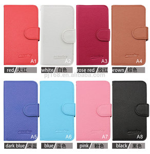 baratos y de alta calidad al por mayor cartera elegante flip funda de piel para wiko <span class=keywords><strong>barry</strong></span> - Product Image 4