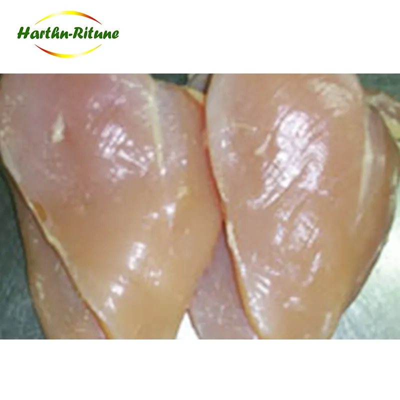Prix modéré congelés halal de poulet désossée sans peau peau sur