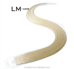 Venta al por mayor 100% europea palo trama del pelo cinta, armadura del pelo barato nave rápida y <span class=keywords><strong>libre</strong></span> de enredos - Product Image 3