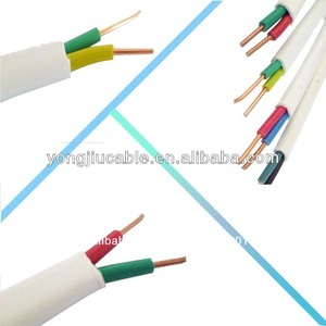 Apartamento sólido cable, aislamiento de pvc, 2 núcleos de alambre - Product Image 2