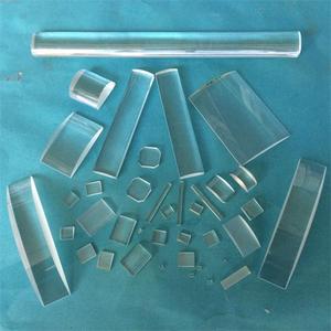 100mm hình chữ nhật kính quang học <span class=keywords><strong>Plano</strong></span> hình trụ lồi ống kính hợp nhất silica/BK7/K9 cho dụng cụ laser - Product Image 2