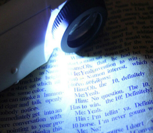 20X óptico lupa para el análisis de iridología con luz - Product Image 5