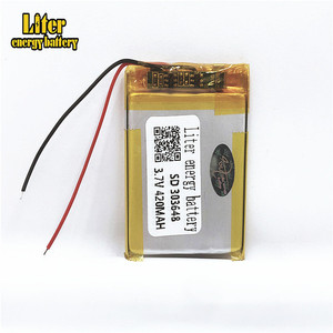 3,7 V 420 mAh 303648 lipo battery Rechargeable battery lithium ion polymer battery Cellular - Product Image 4