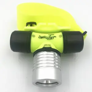 Professionelle Wasserdichte LED Tauchen Scheinwerfer/Kopf Lampe Taschenlampe