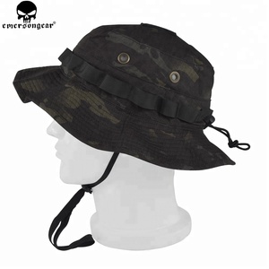 Emersongear bán buôn ngoài trời lưới dù để che nắng gấp vành lớn leo núi Bonnie hat cá xô hat - Product Image 2