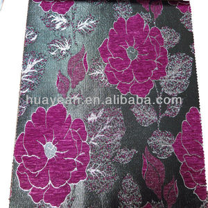 el patrón de flores de damasco jacquard tapicería de tela - Product Image 1