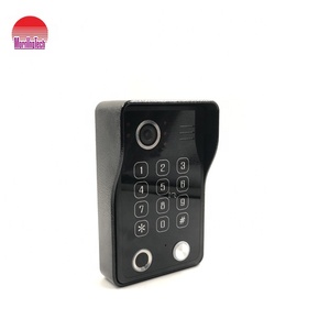 En iyi biyometrik parmak izi açık istasyonu interkom sistemi tuş takımı erişim kontrol sistemi pil kapı zili - Product Image 5