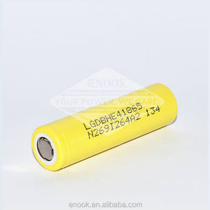 Zitronengelb LG HE4 2500 mah 18650 Mod Batterie - Product Image 5