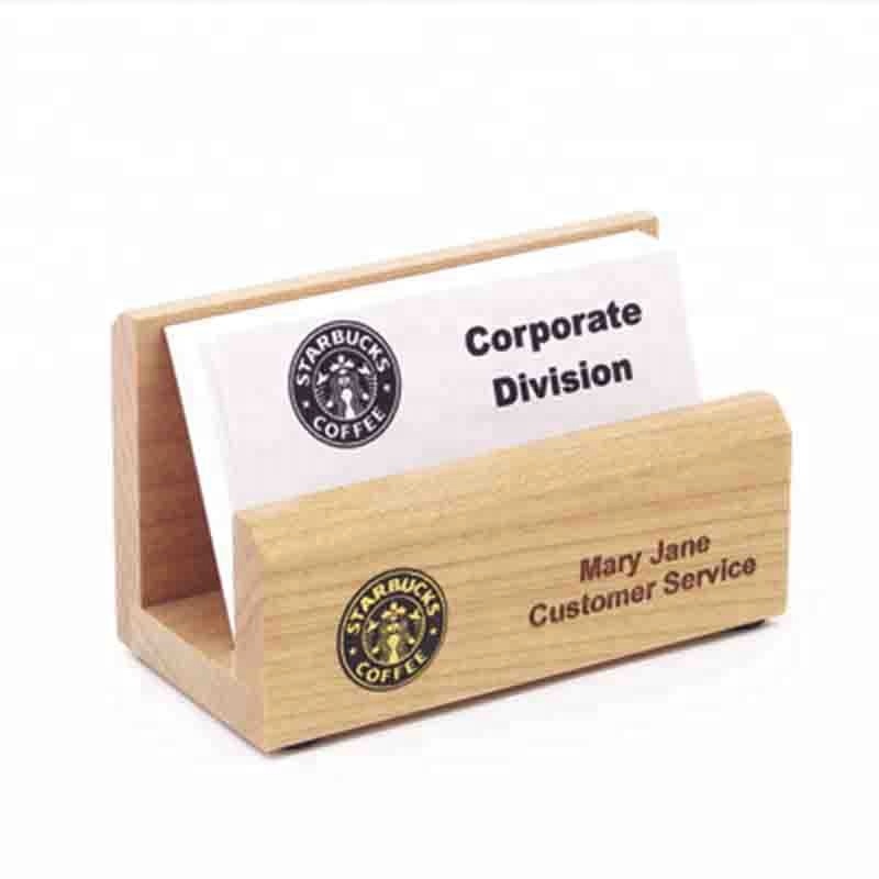 Визитница из натурального дерева, персонализированная визитница, витрина